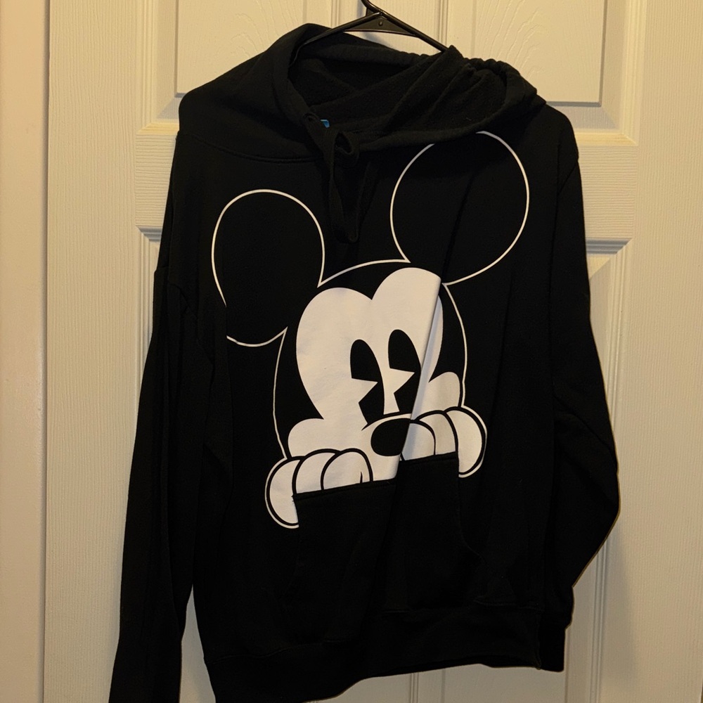 Black Mickey Mouse Hoodie